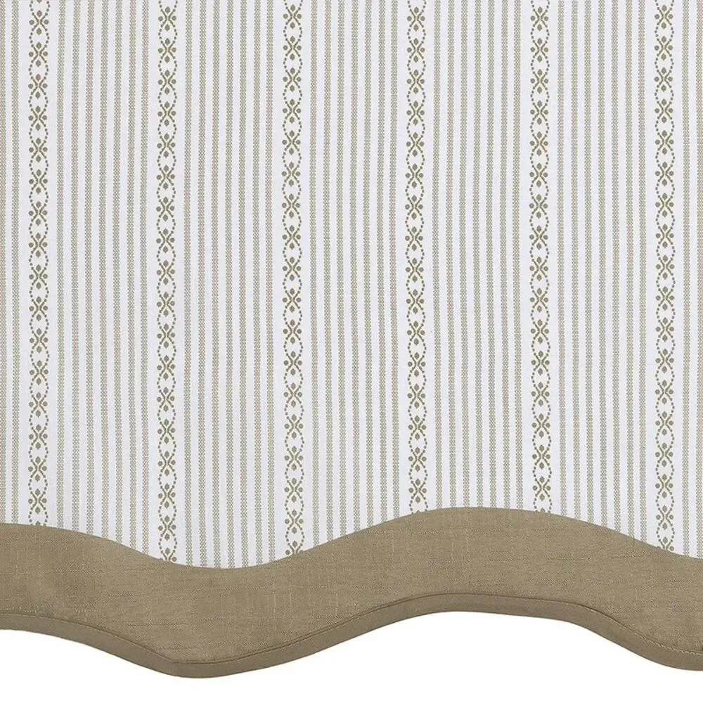 Achim Home Furnishing Westport Window Kitchen Curtains 3-Piece Tier & Valance